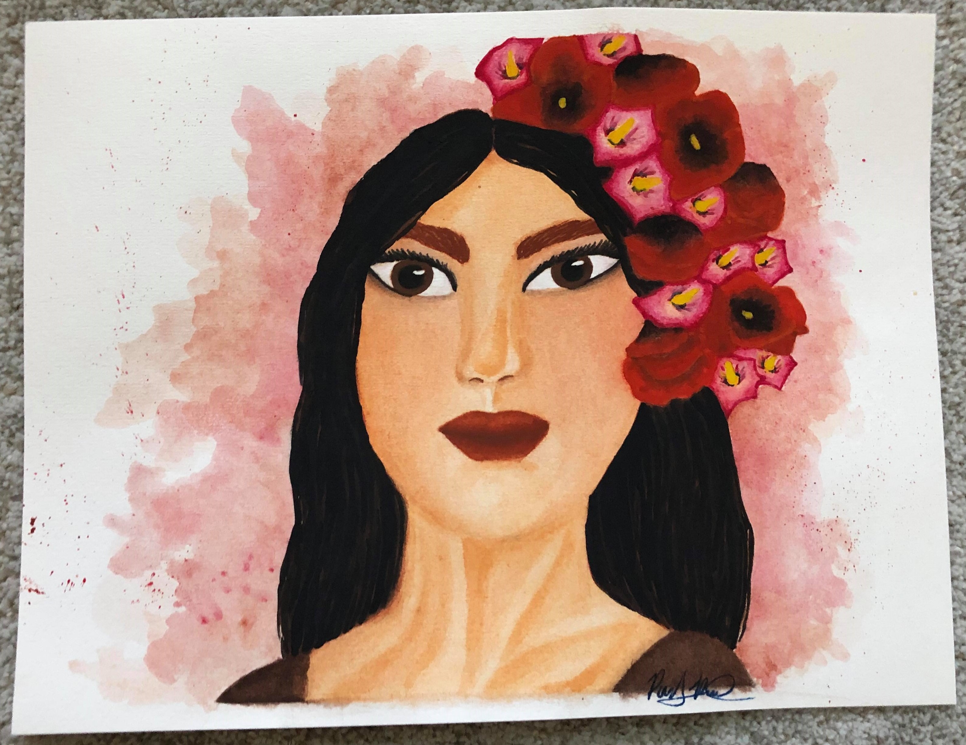 Portrait Planner --- August