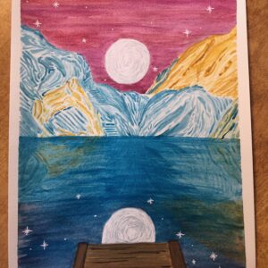Moonlit Mountains