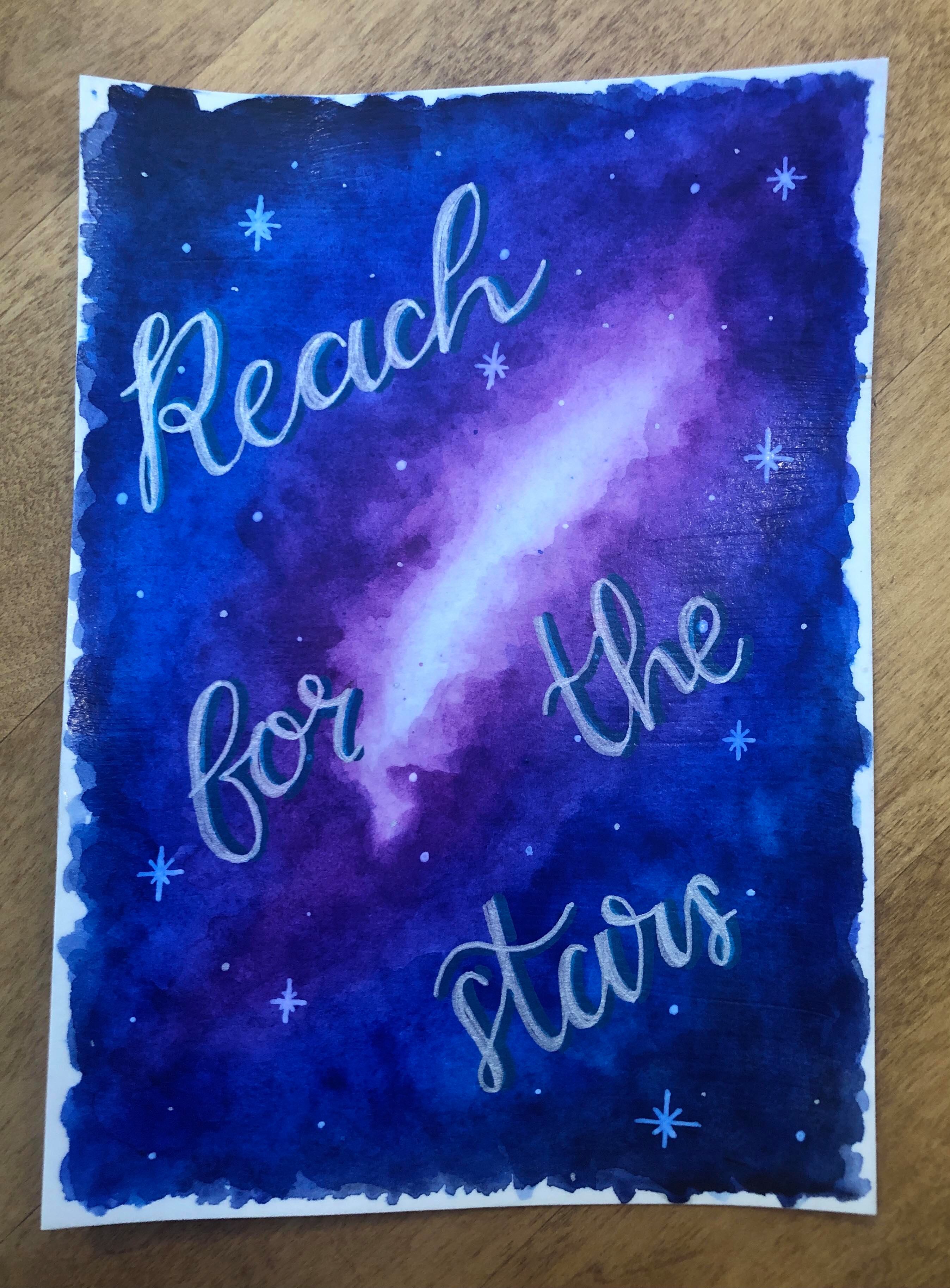 [6 Cards] "Reach for the Stars" Cards