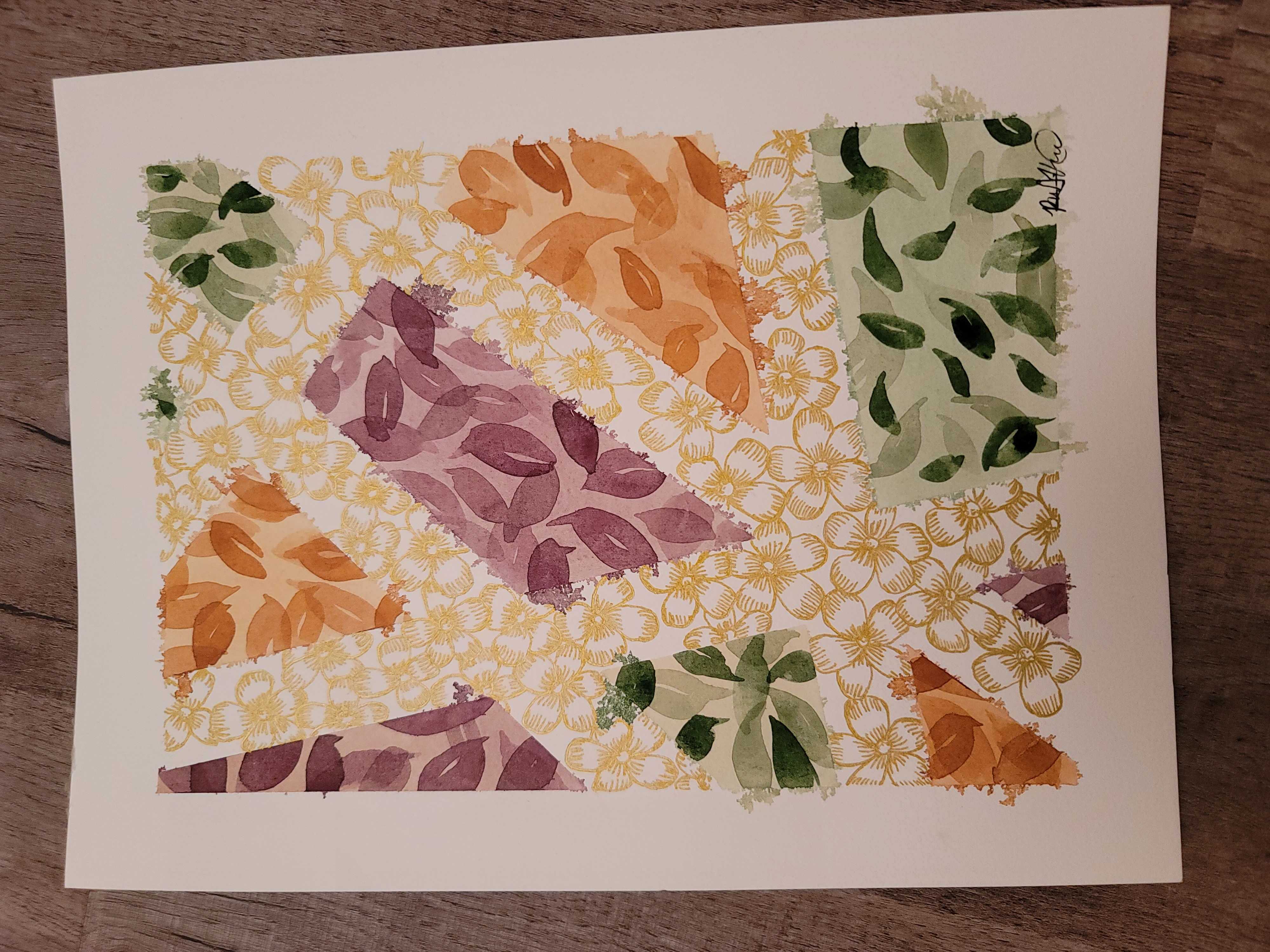 Blossoms and Leaves (Day 30)