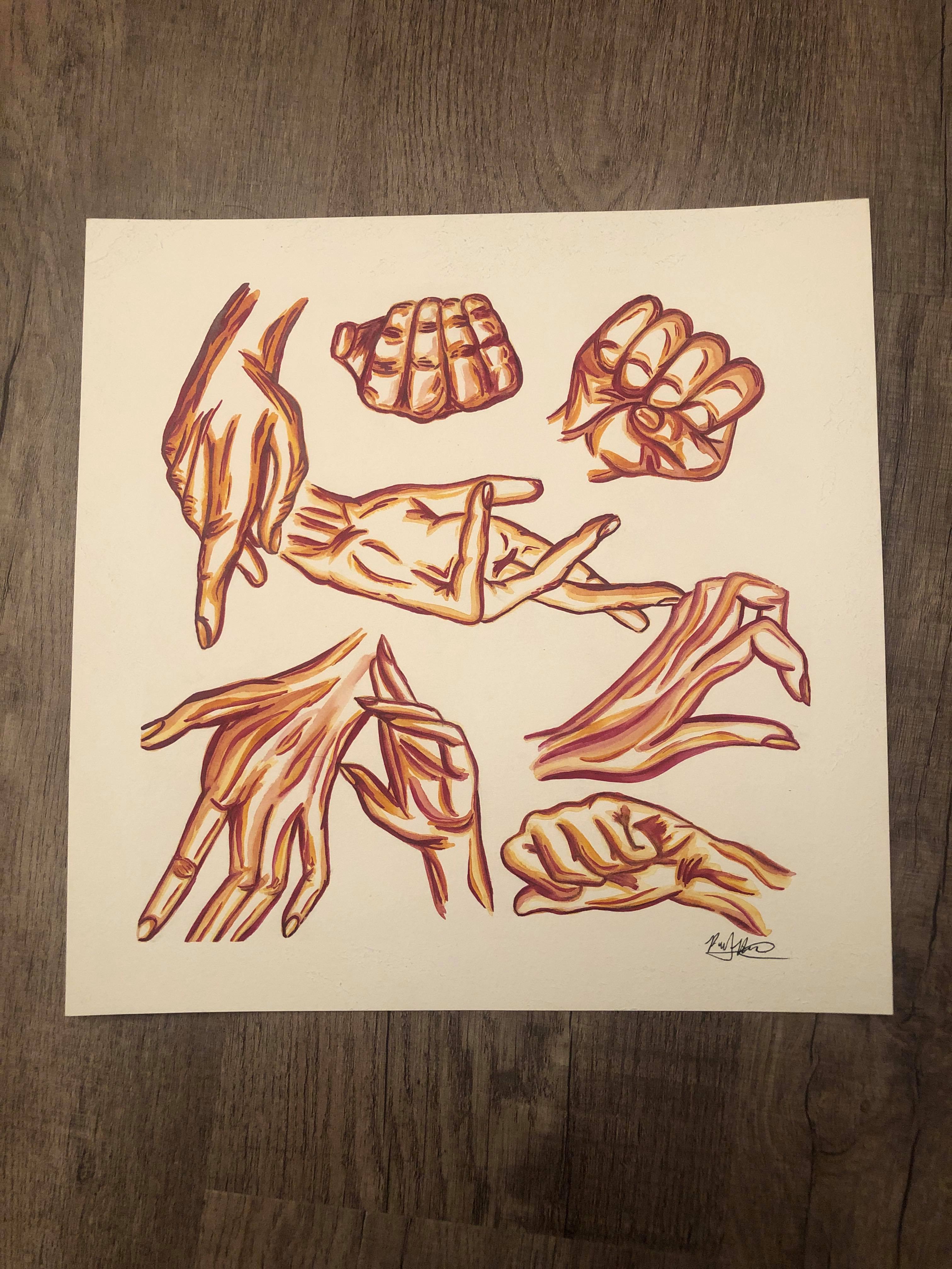 Talk to the Hand (Day 20)