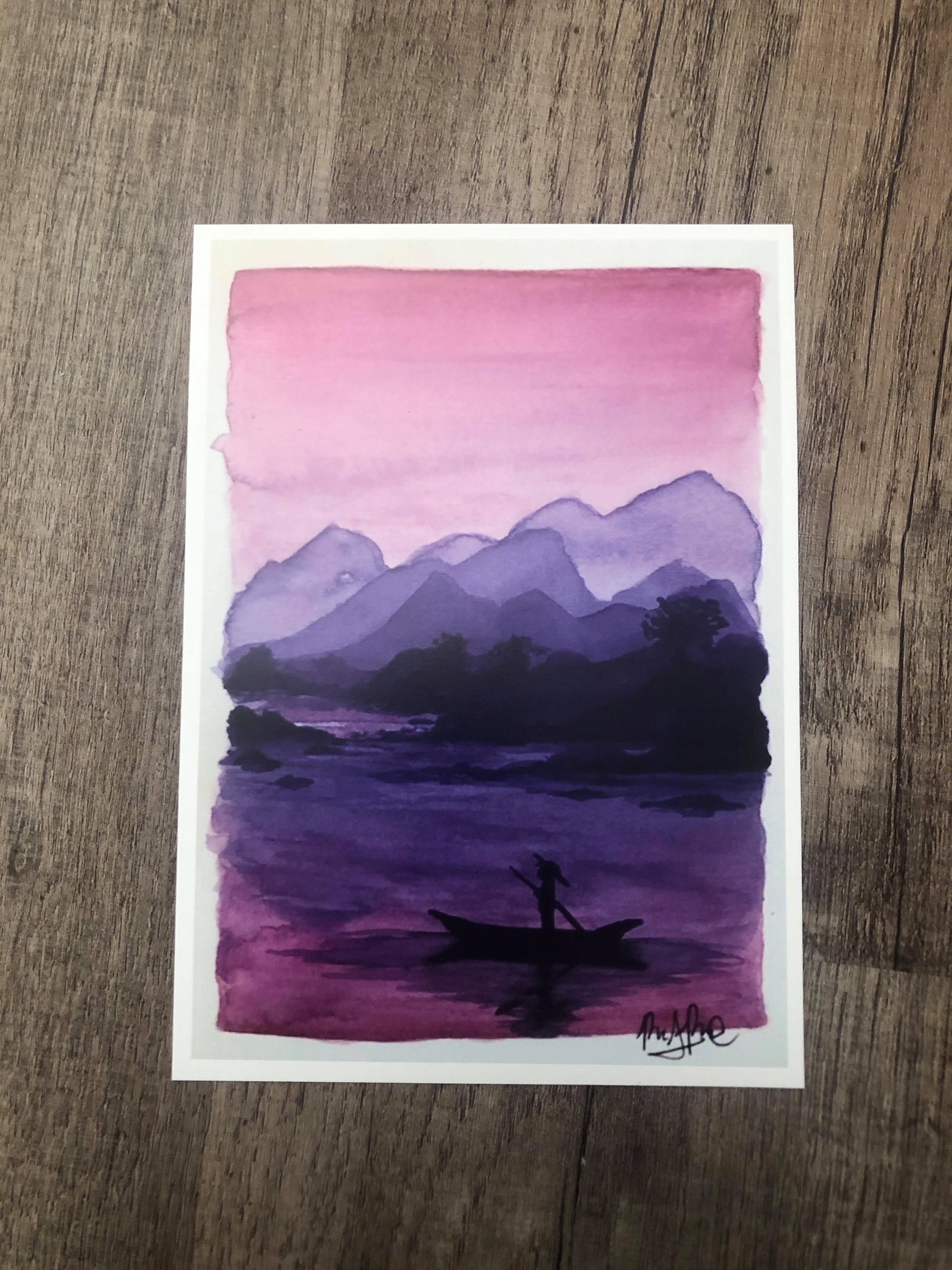 Serene Scene Print