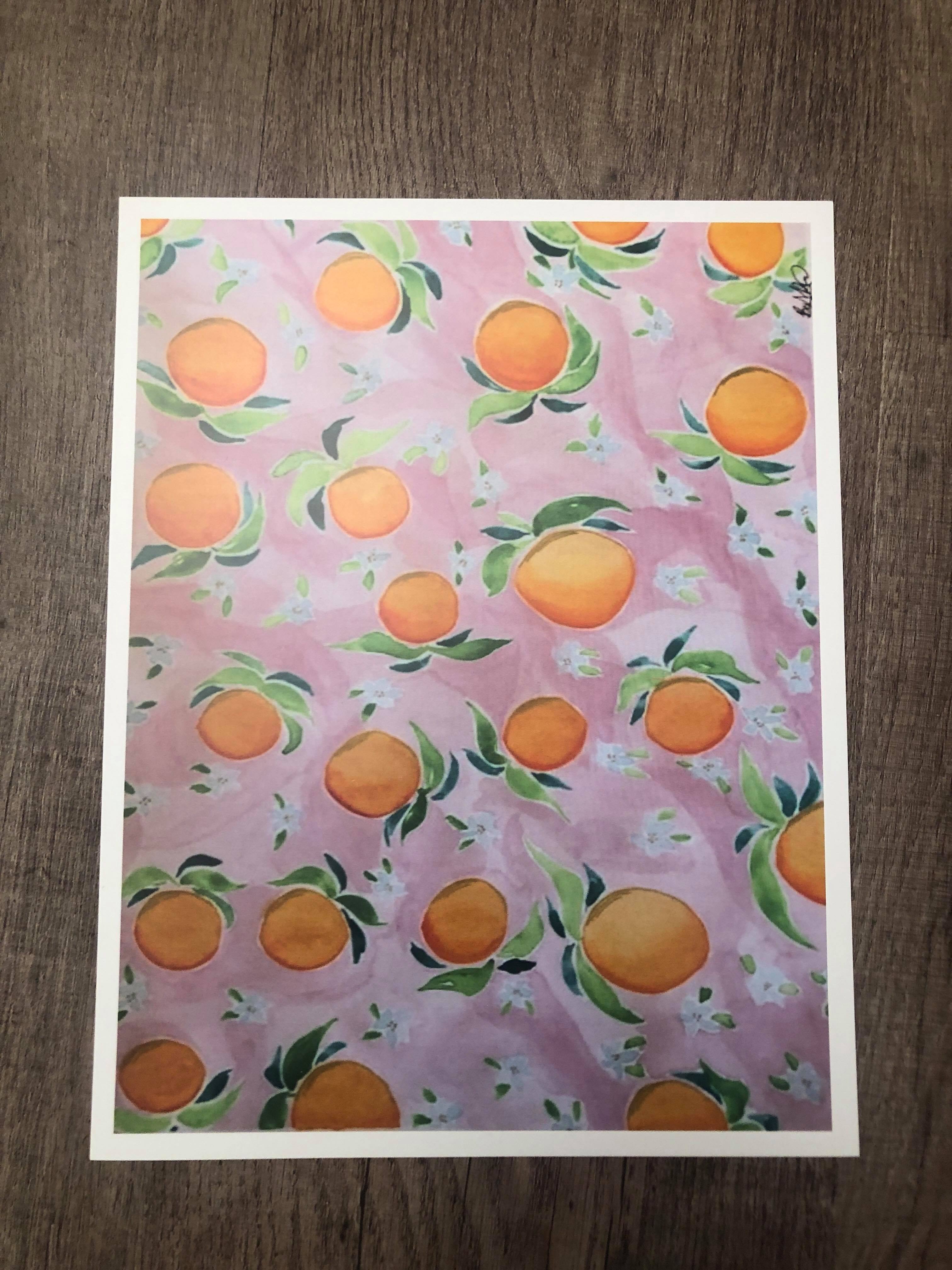 Apples to Oranges Print